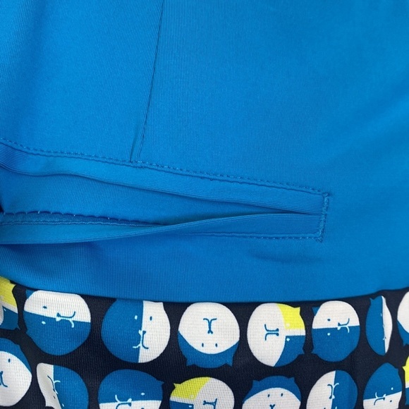 Original Penguin Golf Skort NWT Womens Large Blue Cat Print Lined Active Outdoor - Picture 14 of 17